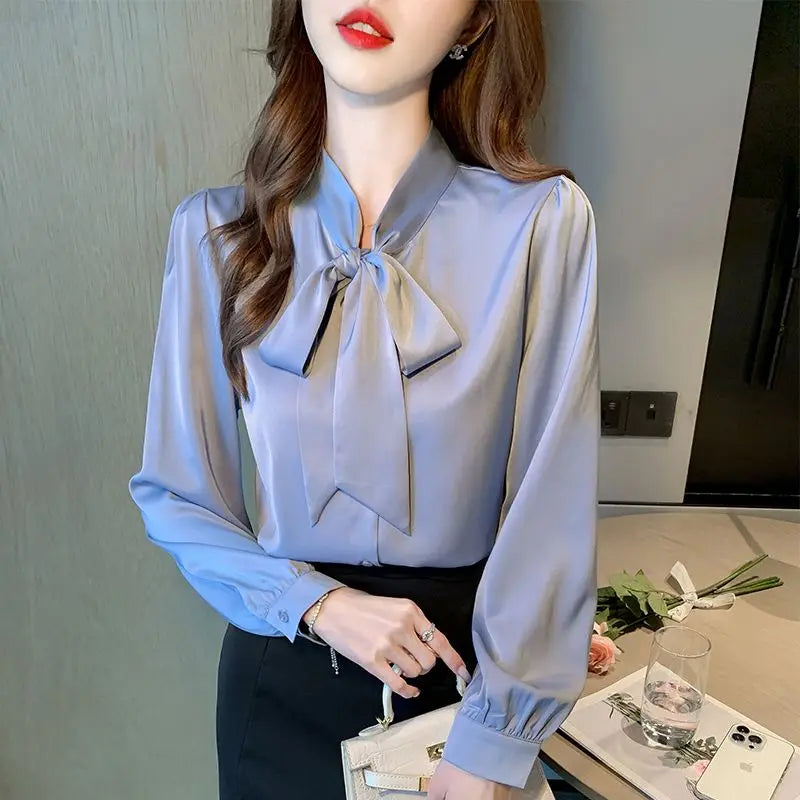 Blouse en Satin de Soie