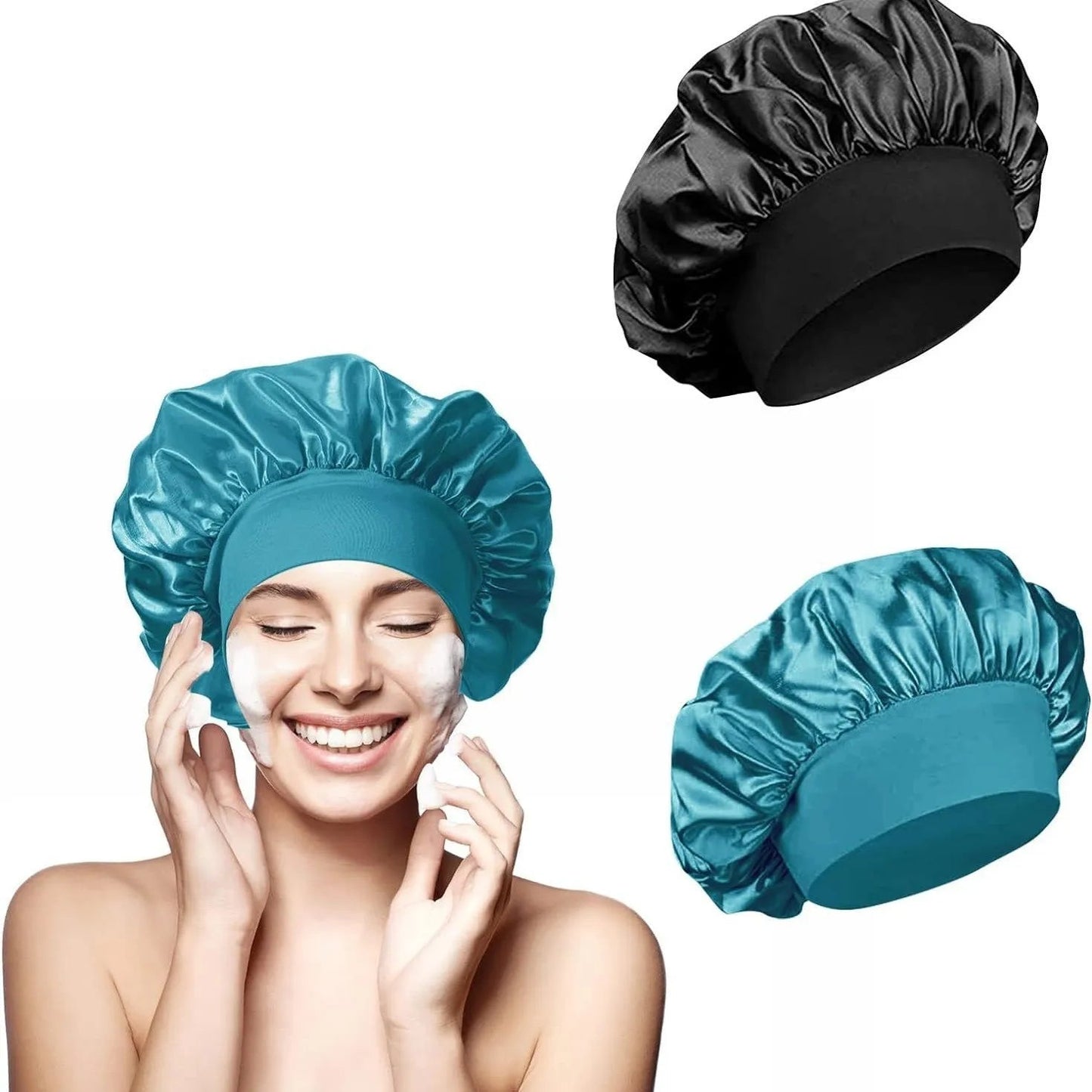 Bonnet en Satin Nuit