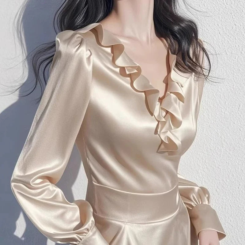 Blouse Design Satin