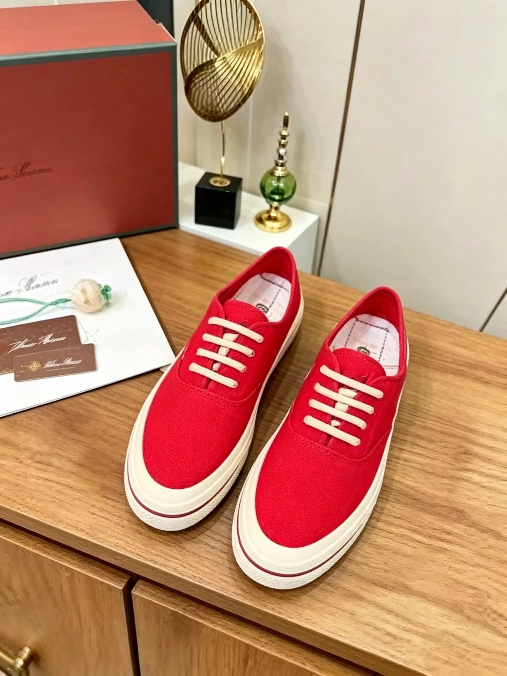 Loro Piana 2026 Tennis Walk LP Casual Sneaker Canvas 935782