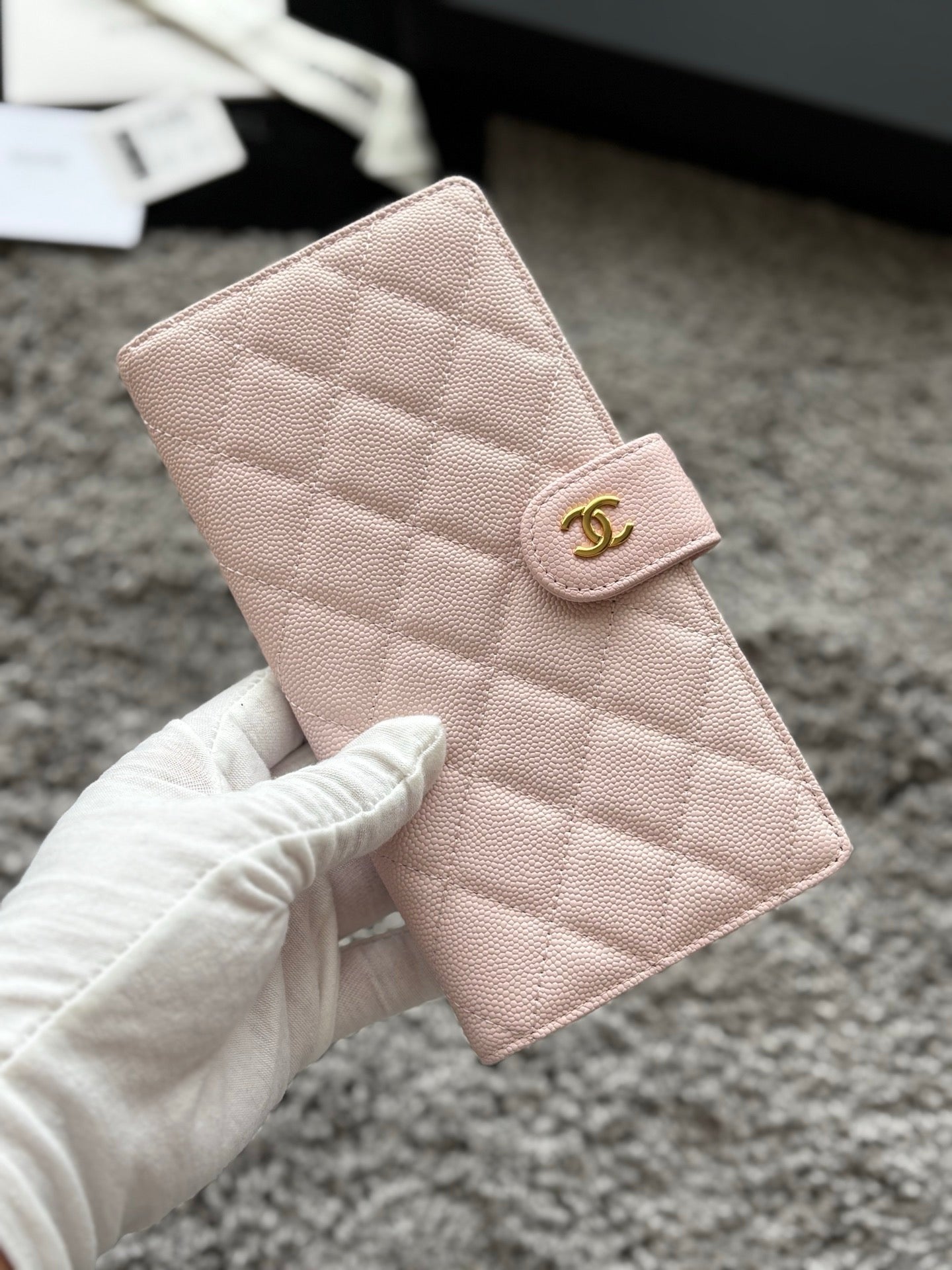 Chanel 2026 Long Wallet 19cm Leather 102500