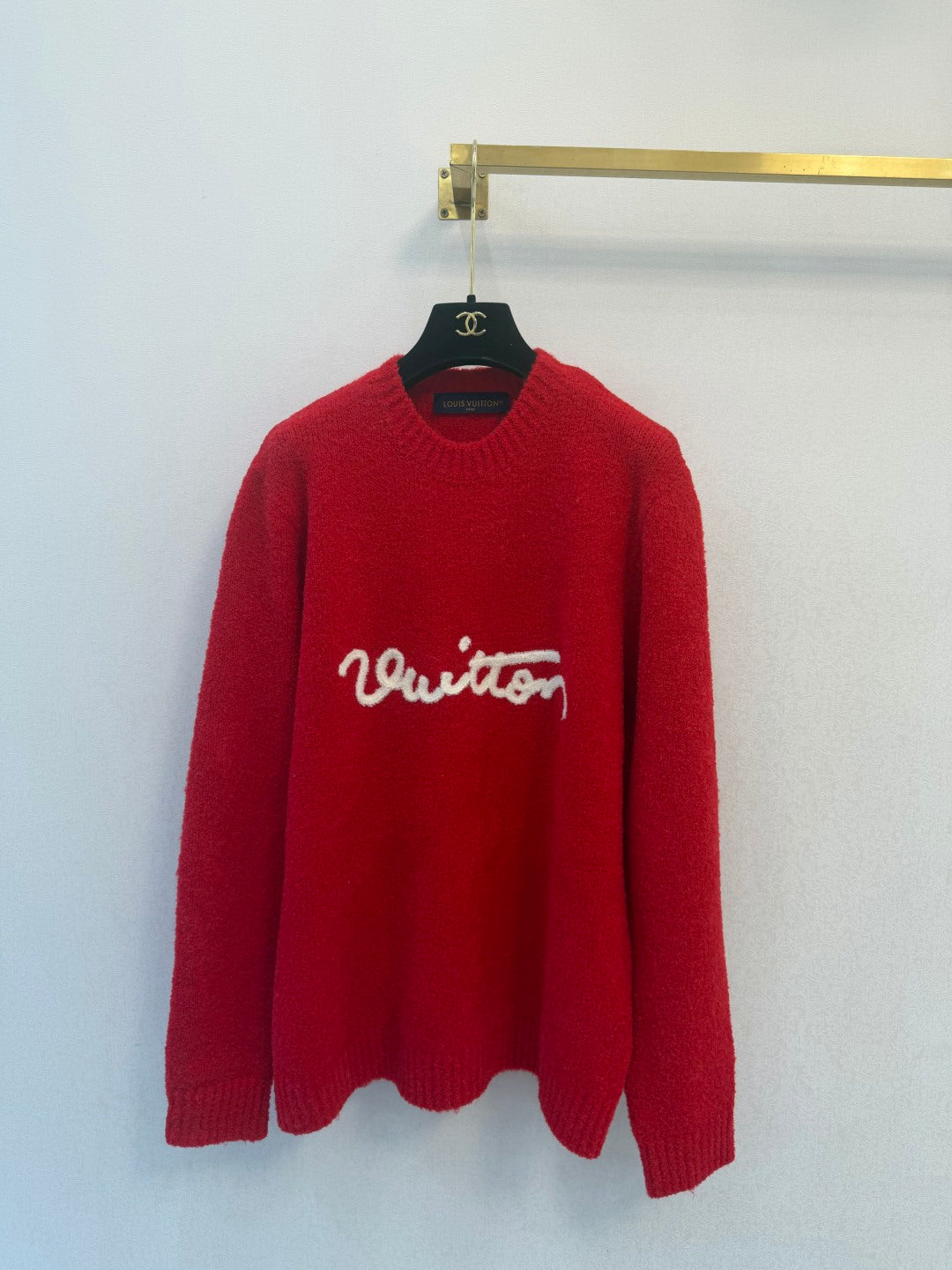 LV 26FW Crewneck Long-Sleeve Sweater Wool 441803