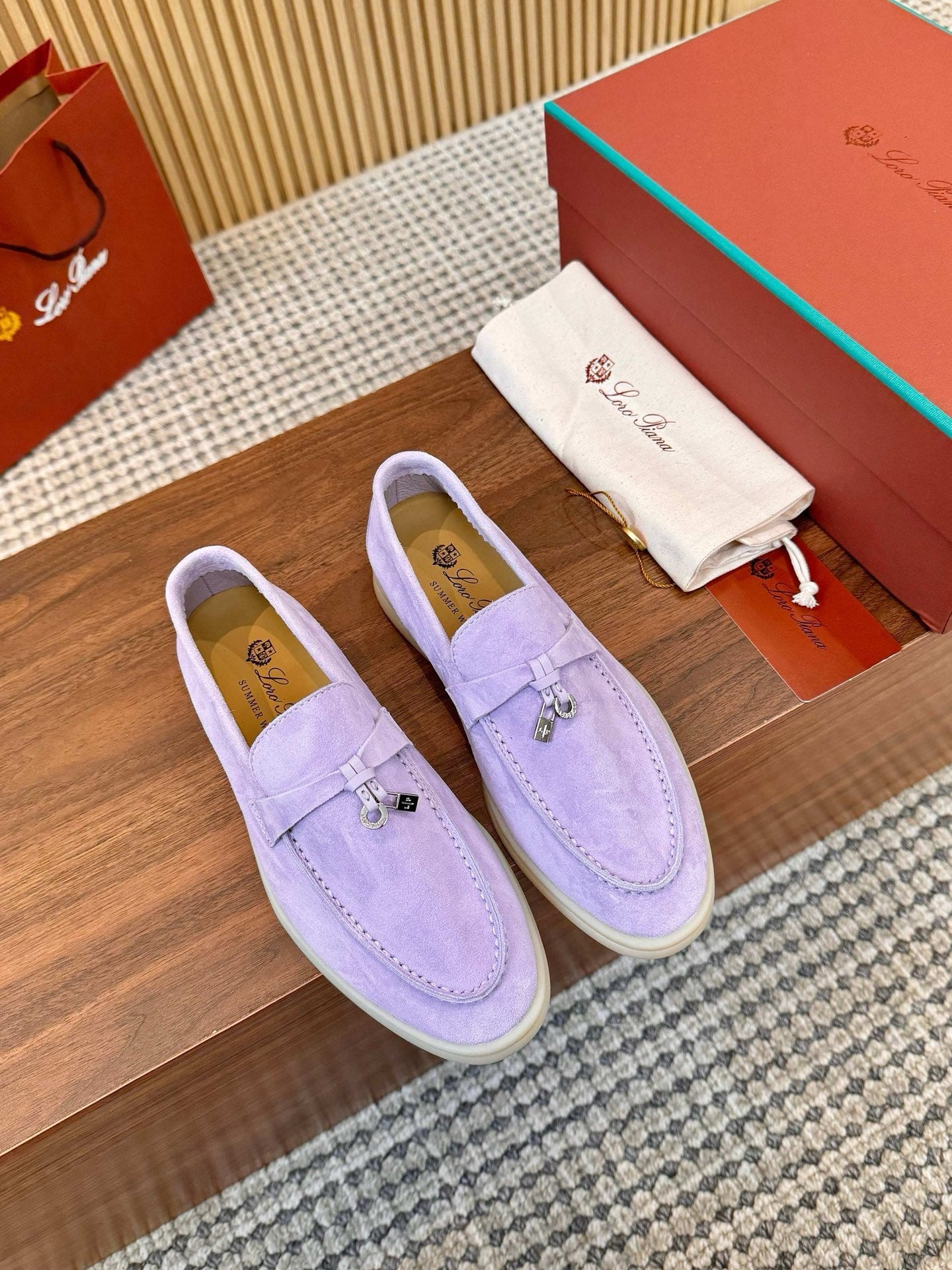 LP 26s Summer Charms Slipper Walk Suede 953314