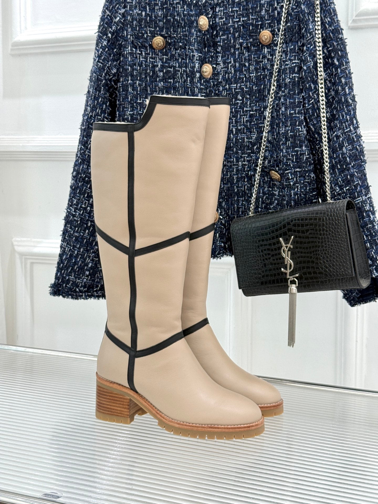 HM 26s Leisure Boots 5cm Suede Leather 991902