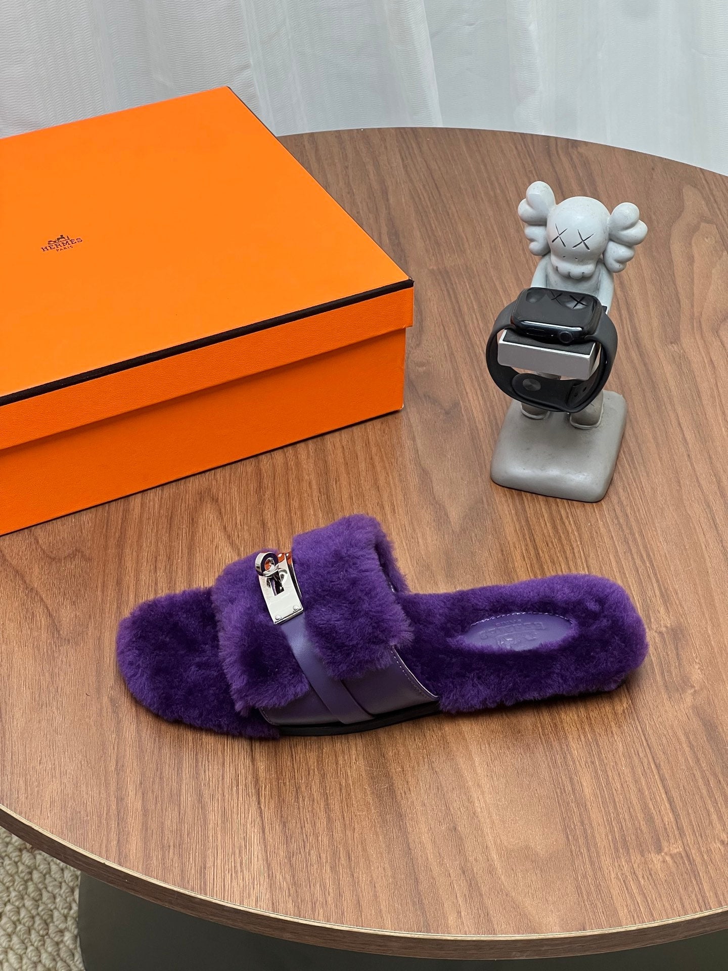 HM 26s Frenzy Mules 0.5cm Shearling 177989