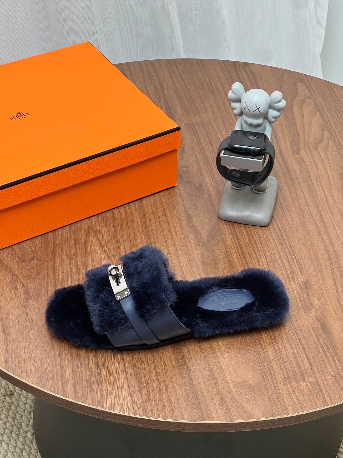 HM 26s Frenzy Mules 0.5cm Shearling 177989