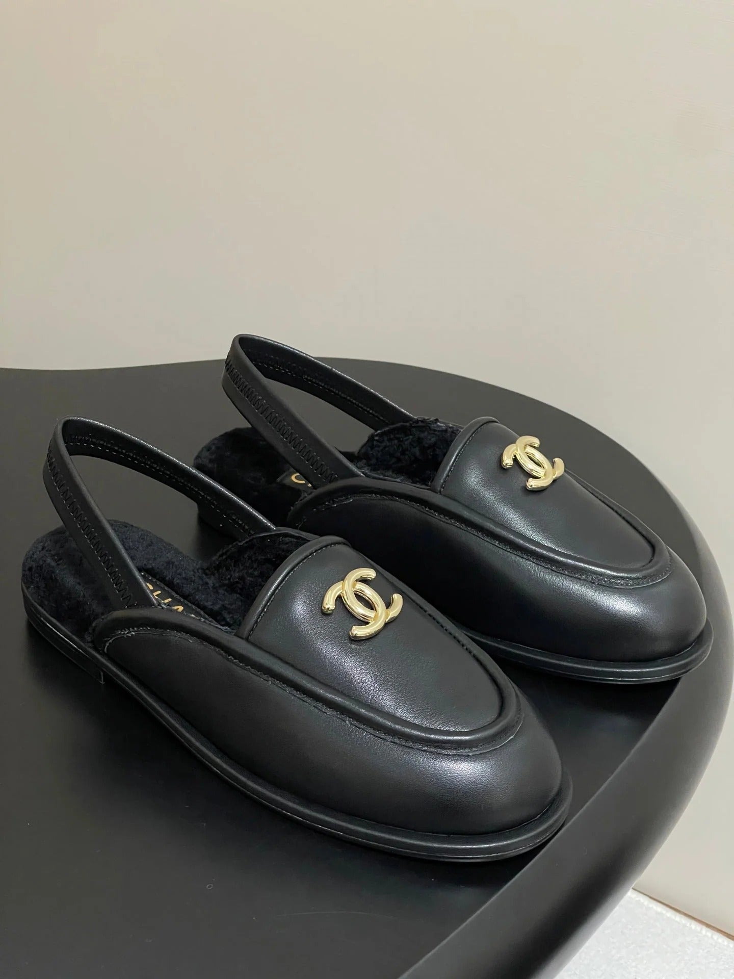 Chanel 2026 Loafer Suede Lambskin Fur 356382