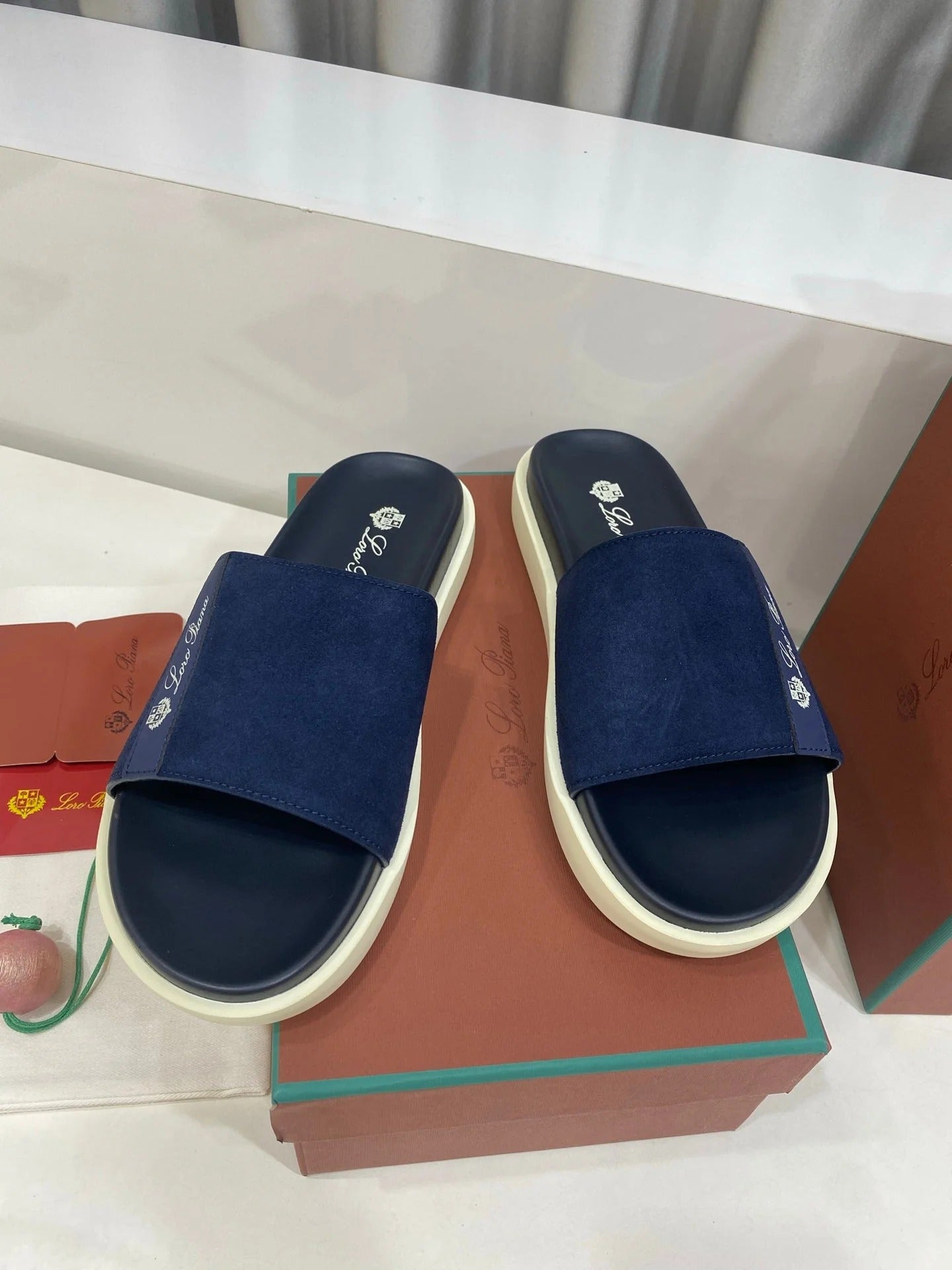 Loro Piana 2026 Slipper Suede Leather 911320