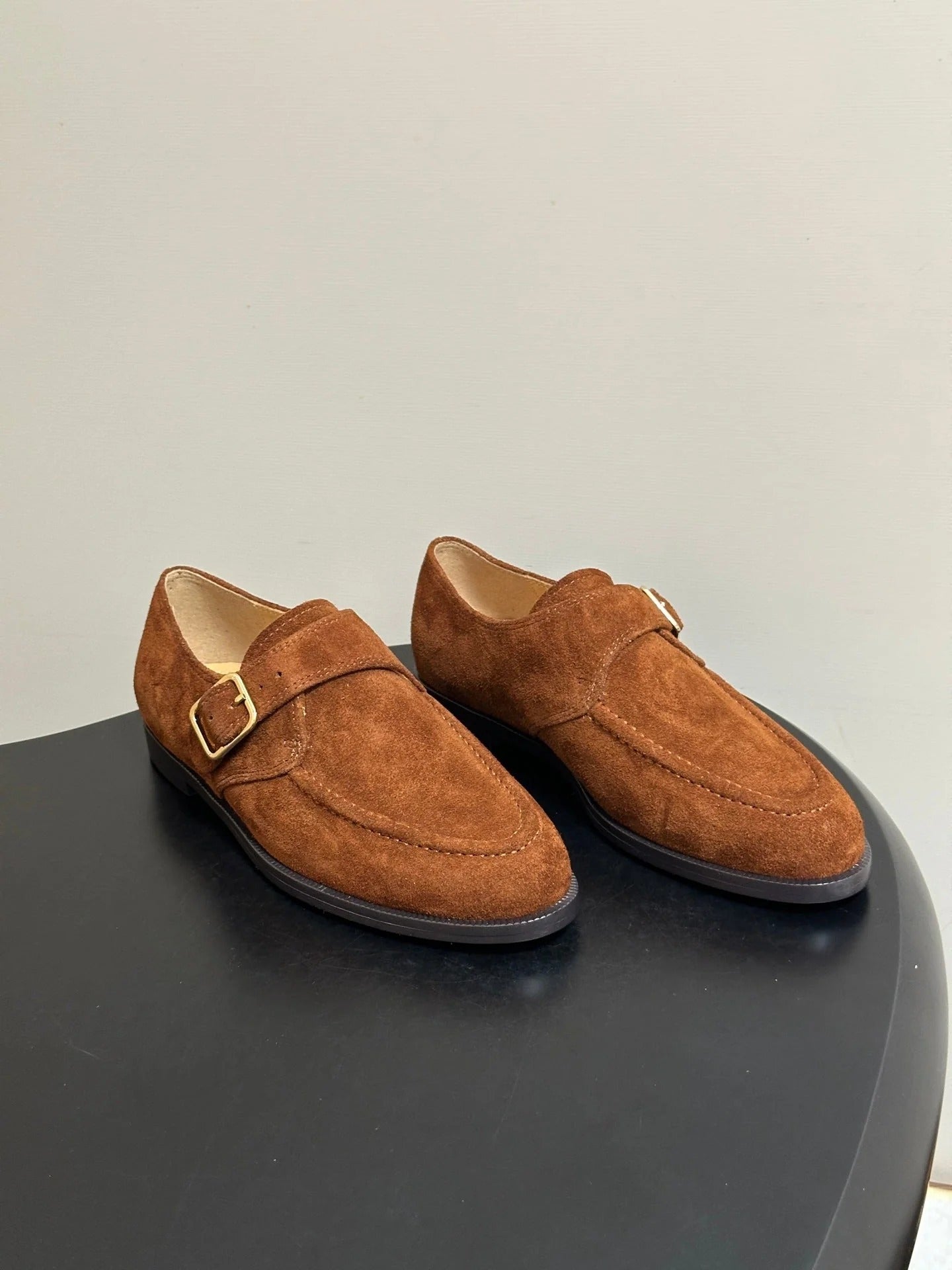 Loro Piana 2026 Buckle Loafer Calfskin Suede 935019