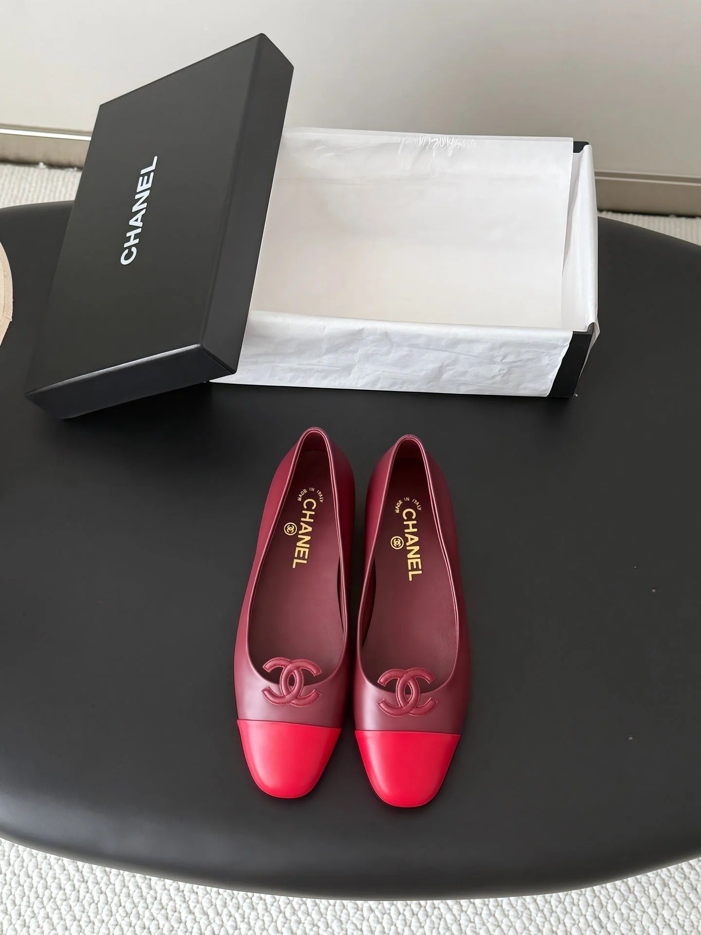 Chanel 2026 Ballet Flat Cowhide 913715