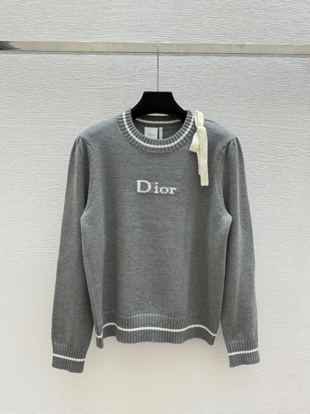 Dior 26s Sweater Multicolor Bow Knit 448074