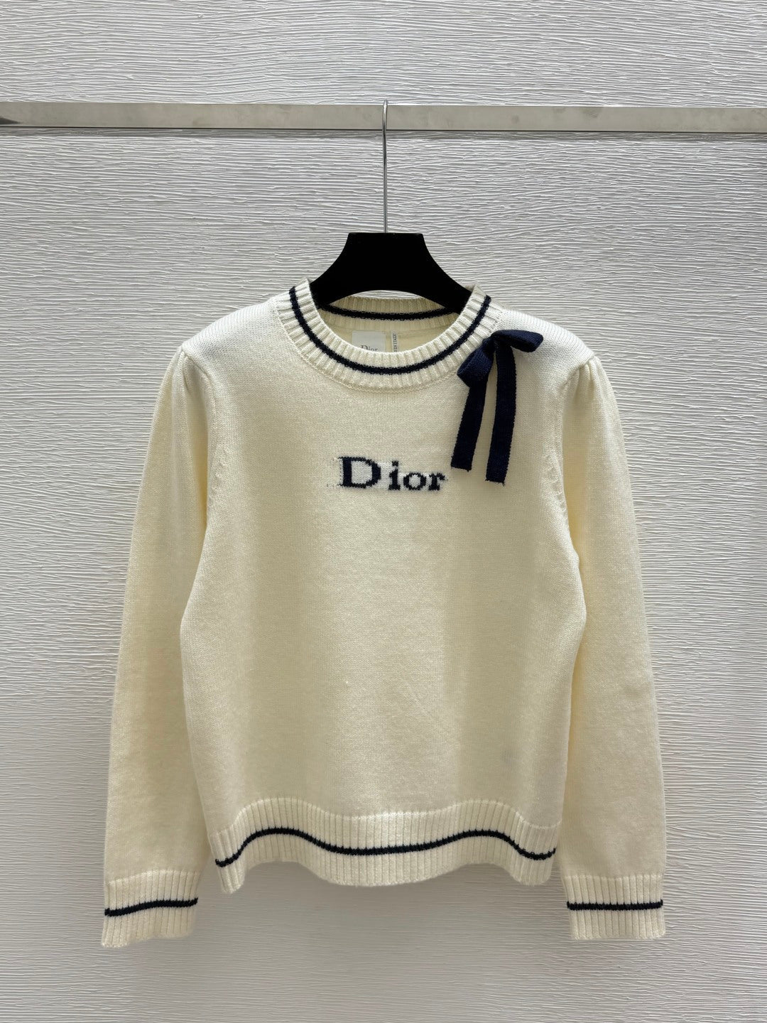 Dior 26s Sweater Multicolor Bow Knit 448074
