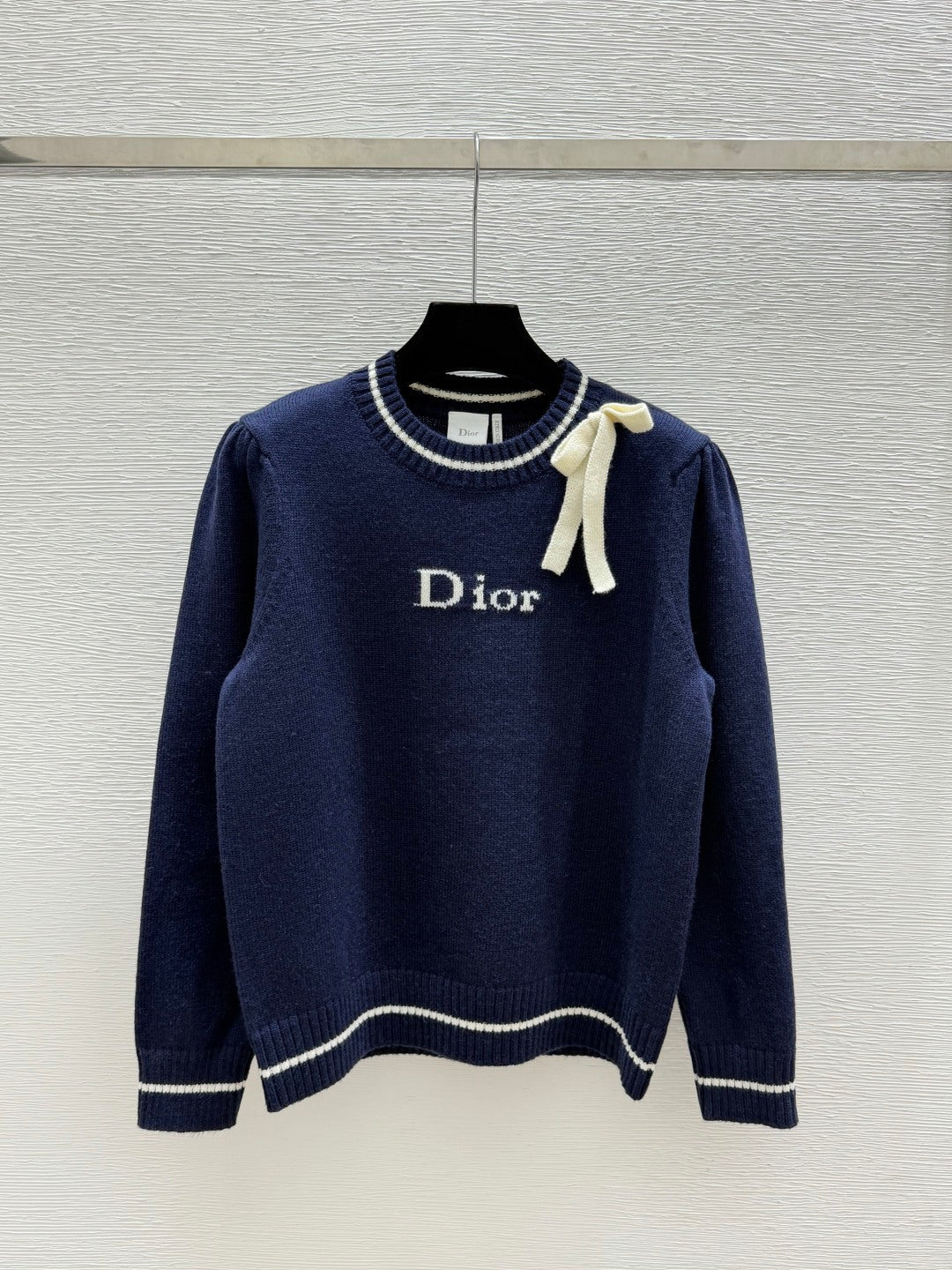 Dior 26s Sweater Multicolor Bow Knit 448074