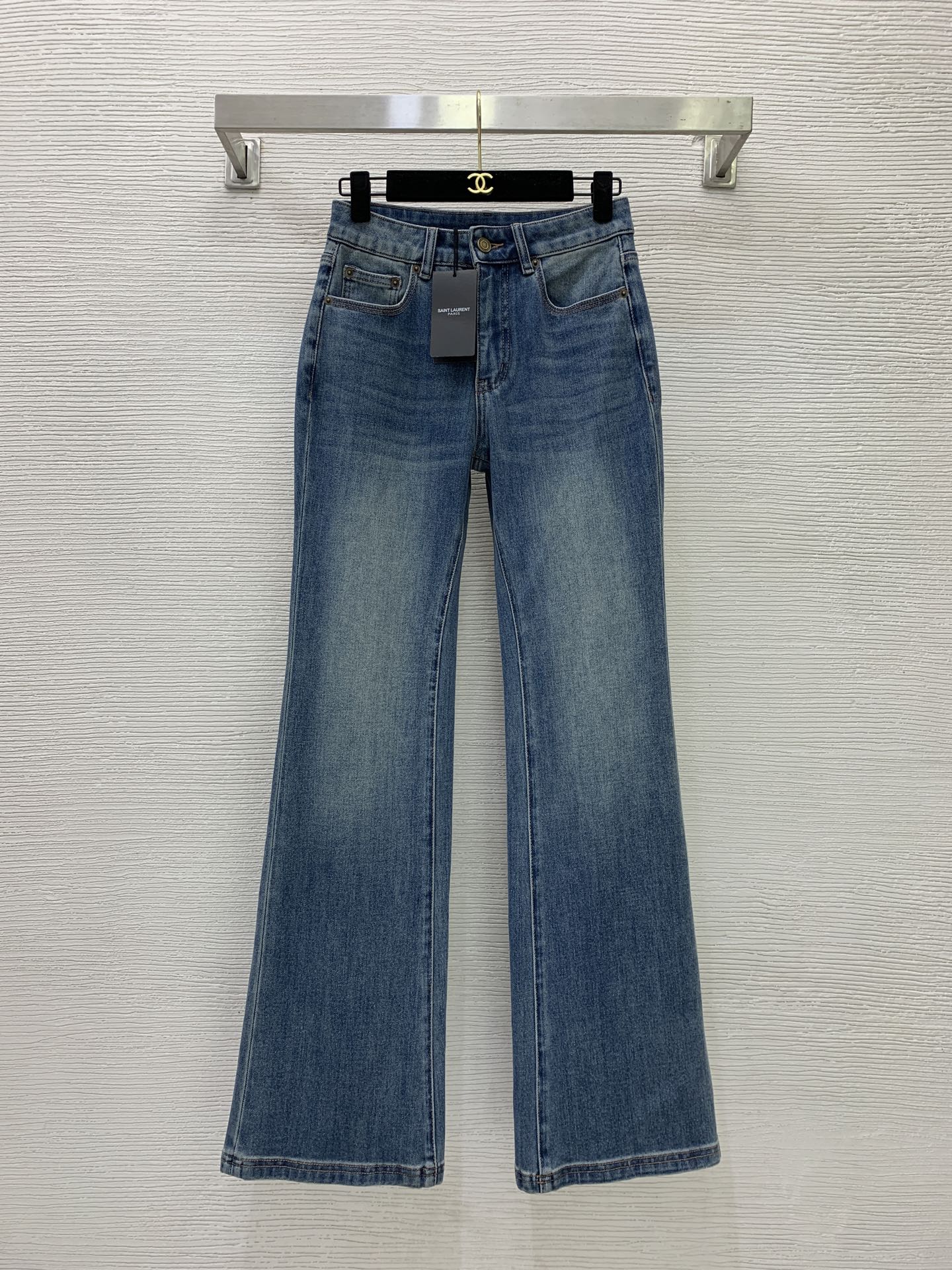 YSL 26s Jeans Flare Denim 445352