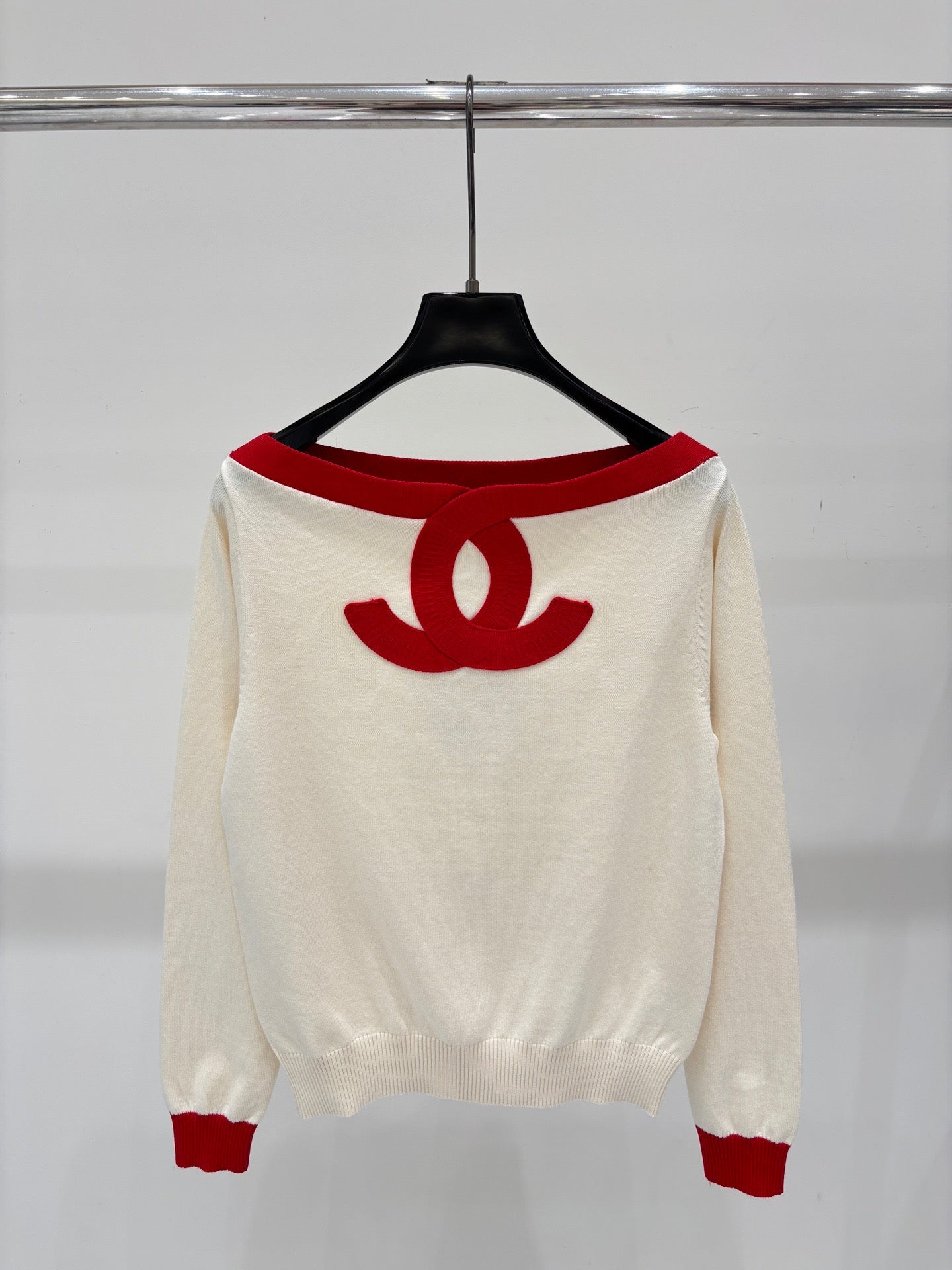 Chanel 26s Sweater Multicolor Knit 448086