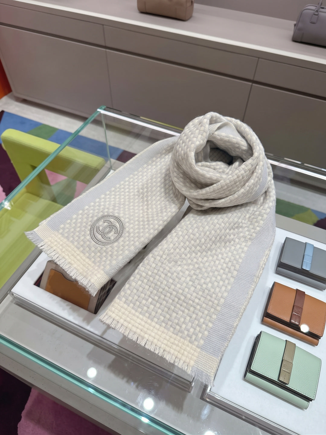 CC Long Scarf 35x200cm Sheep Wool 550710