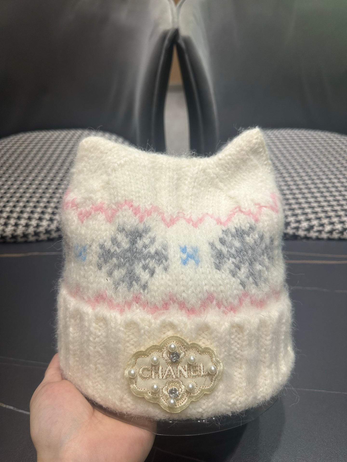 Chanel 2026 Cat-Ear Hat Knit 566067